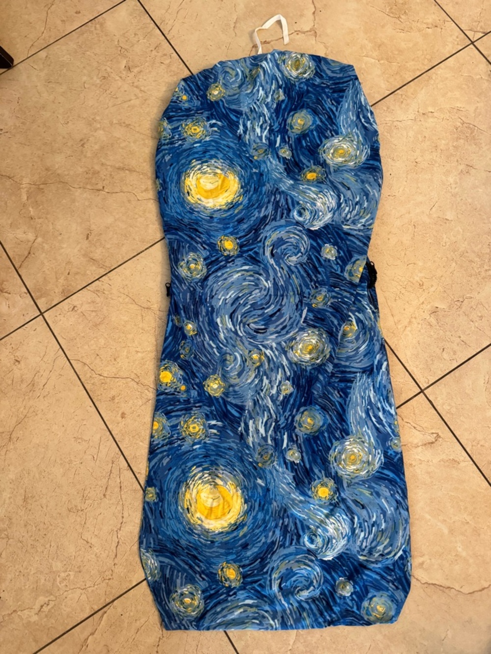 Starry Night Inspired Chair Cover